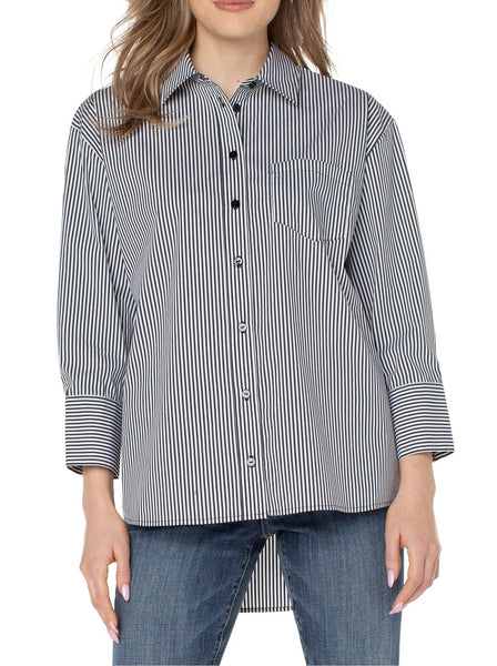 San Francisco Giants Levi's Women's Chambray Long Sleeve Button-Up