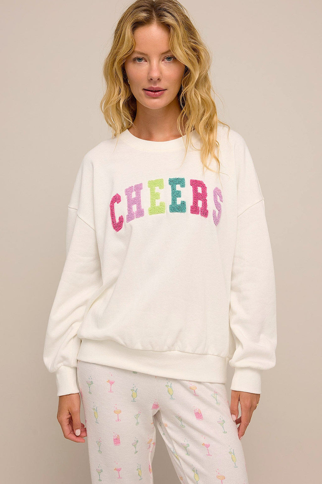 Oversized Cheers Sweatshirt | Z Supply | Ambiance SF