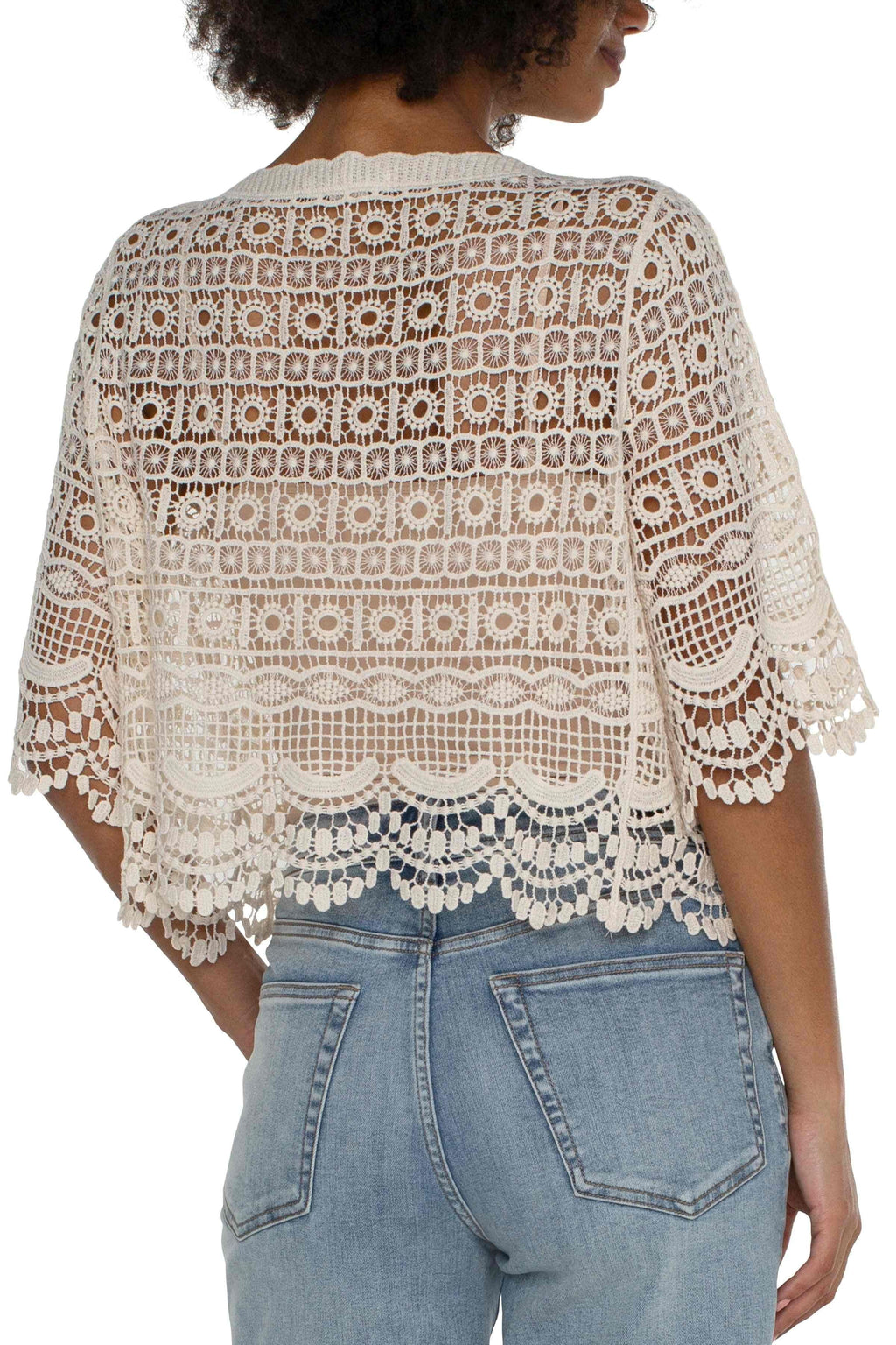 Short Sleeve Lace Bolero | Liverpool | Ambiance SF
