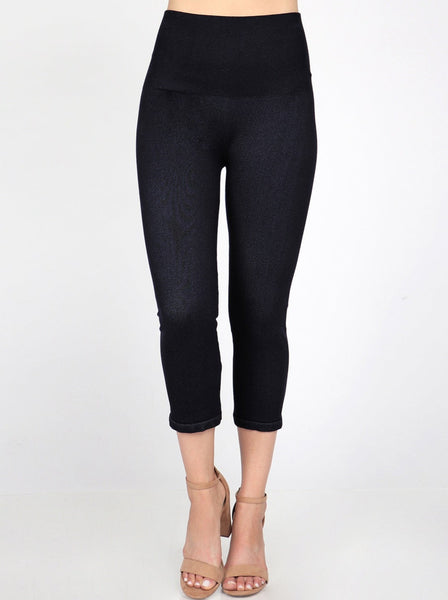 M.Rena Pewter Paint Stroke Leggings
