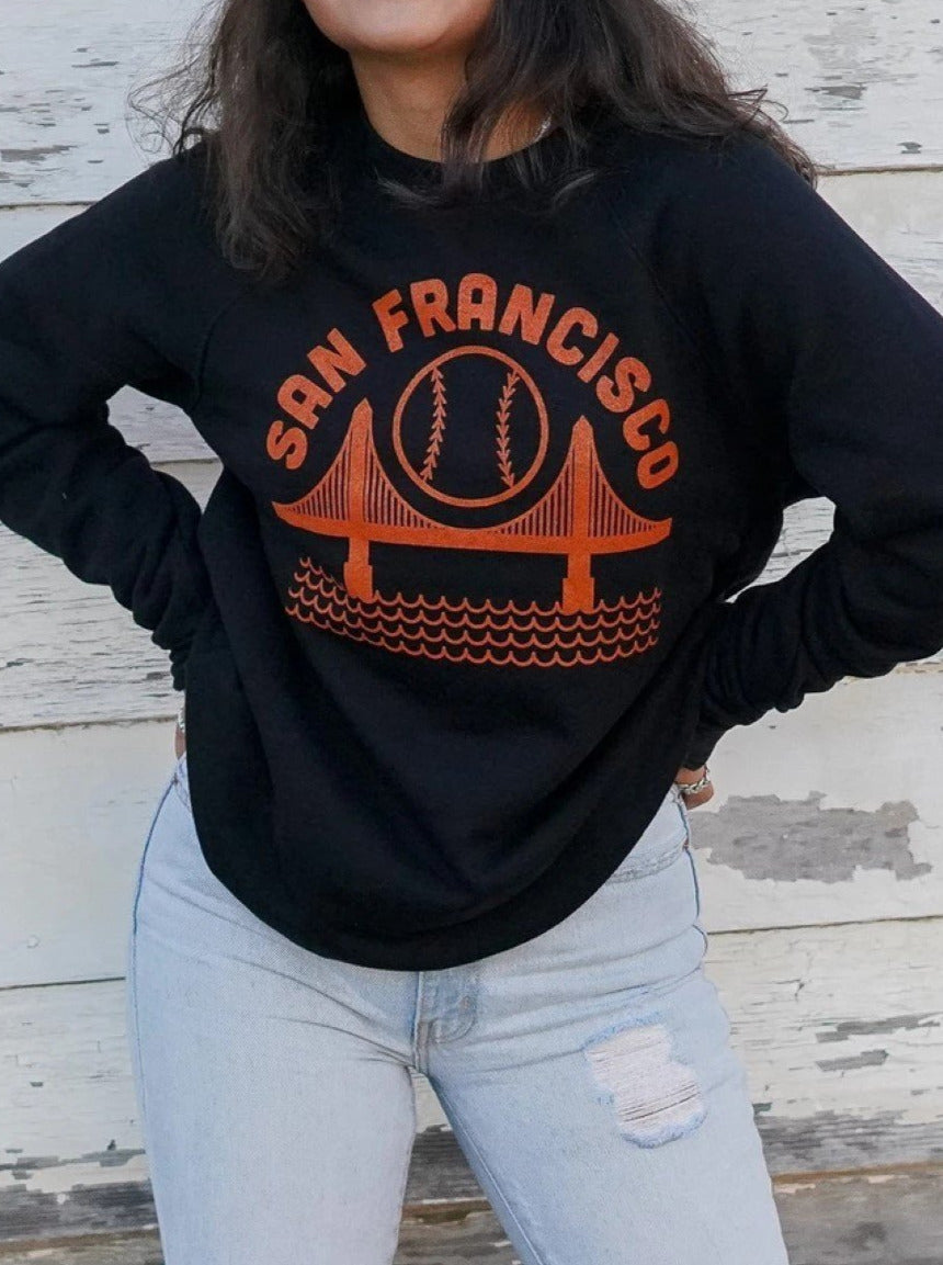 San Francisco Baseball Crew Neck Sweatshirt | Culk M