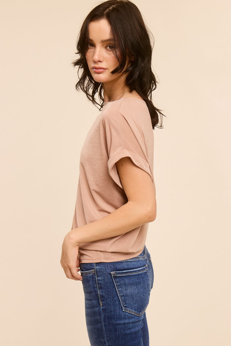 Relaxed Dolman Sleeve Top