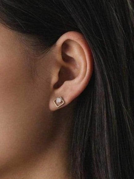 Crystal Dia Stud