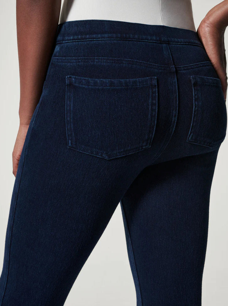 Ankle Jean-ish Leggings - twilight rinse