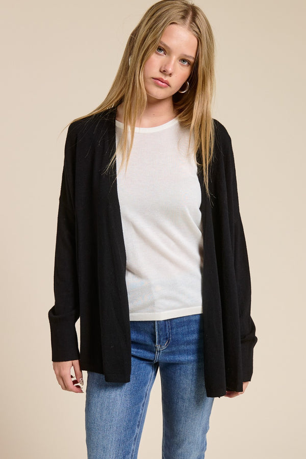 Open Front Cardigan