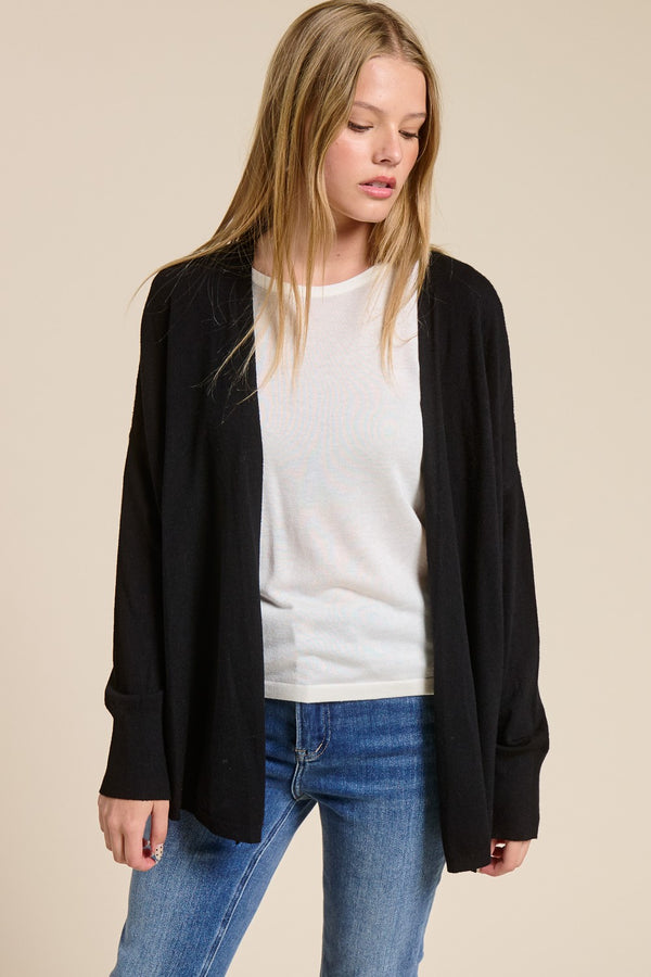 Open Front Cardigan