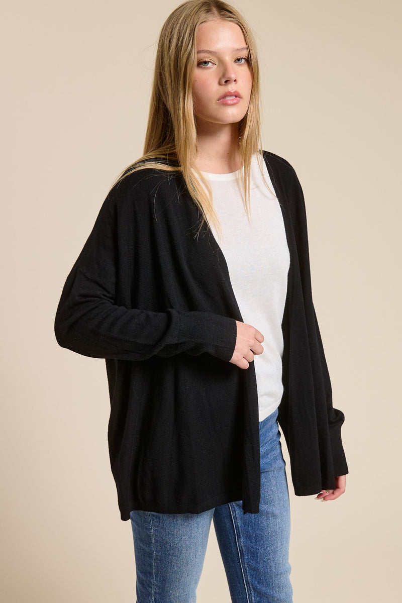Open Front Cardigan