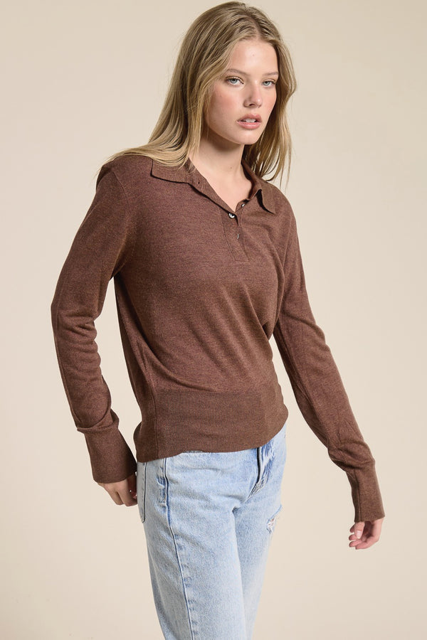 Polo Sweater