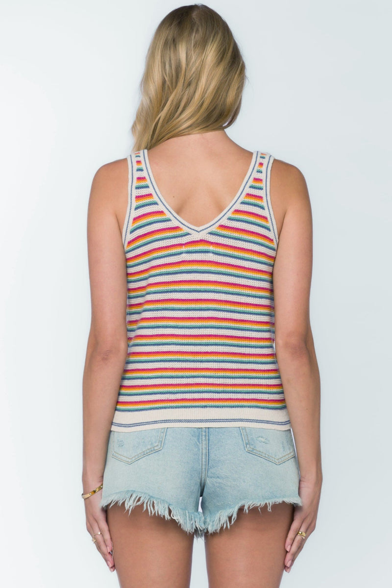 Nadia Sunny Stripe Tank