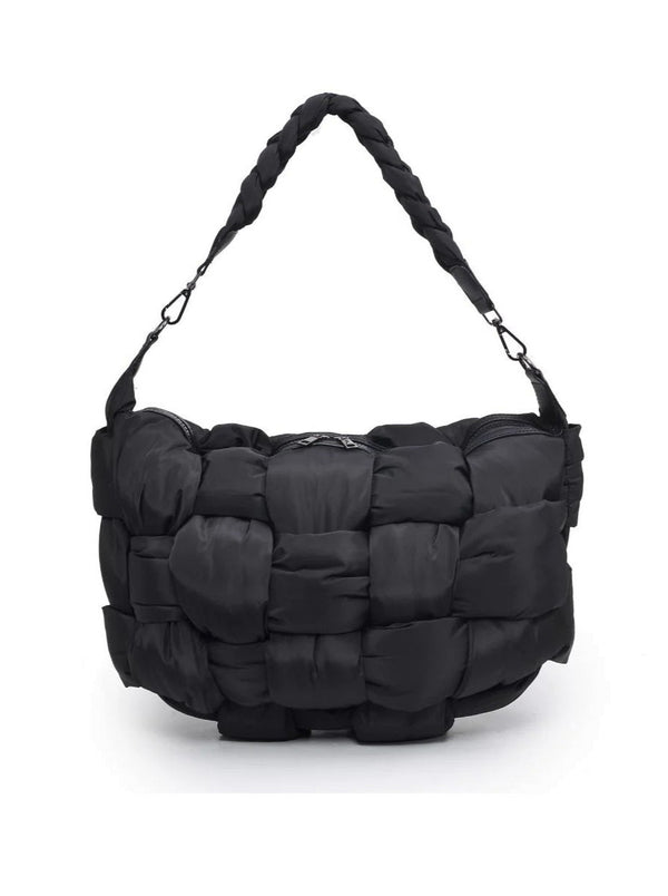 Sixth Sense Large Hobo - black