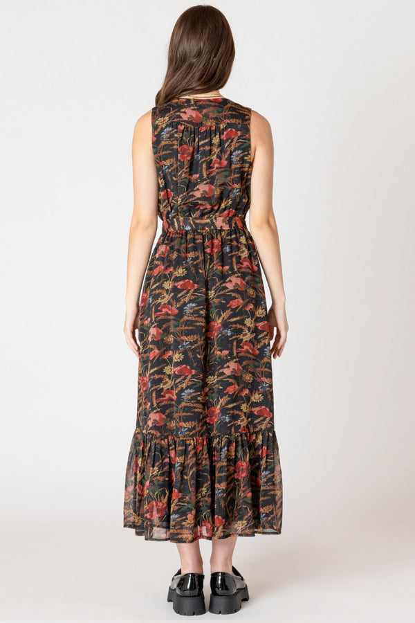 Autumn Bloom Long Dress