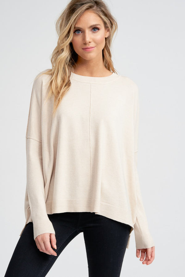 Timeless Dolman Sleeve Sweater Top