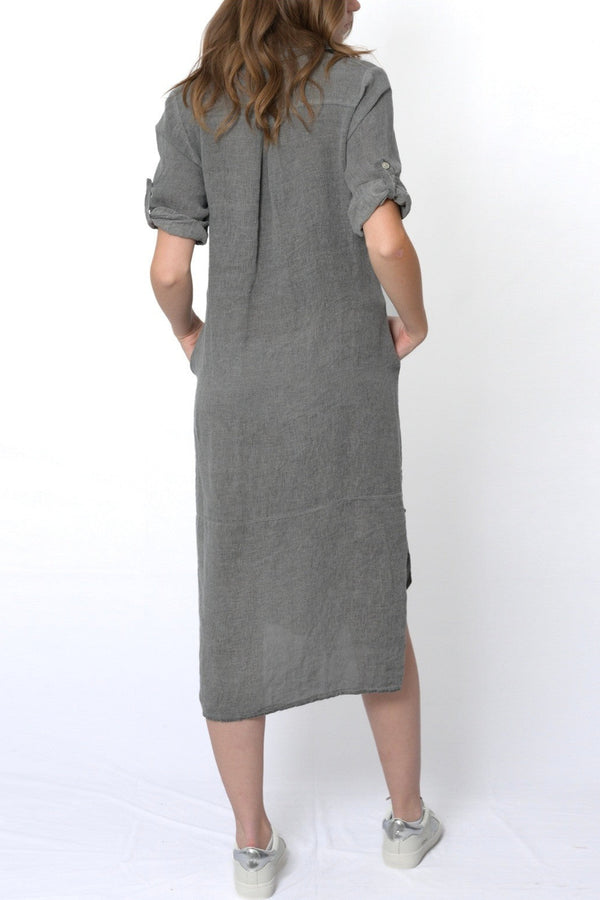 Linen Shirt Dress