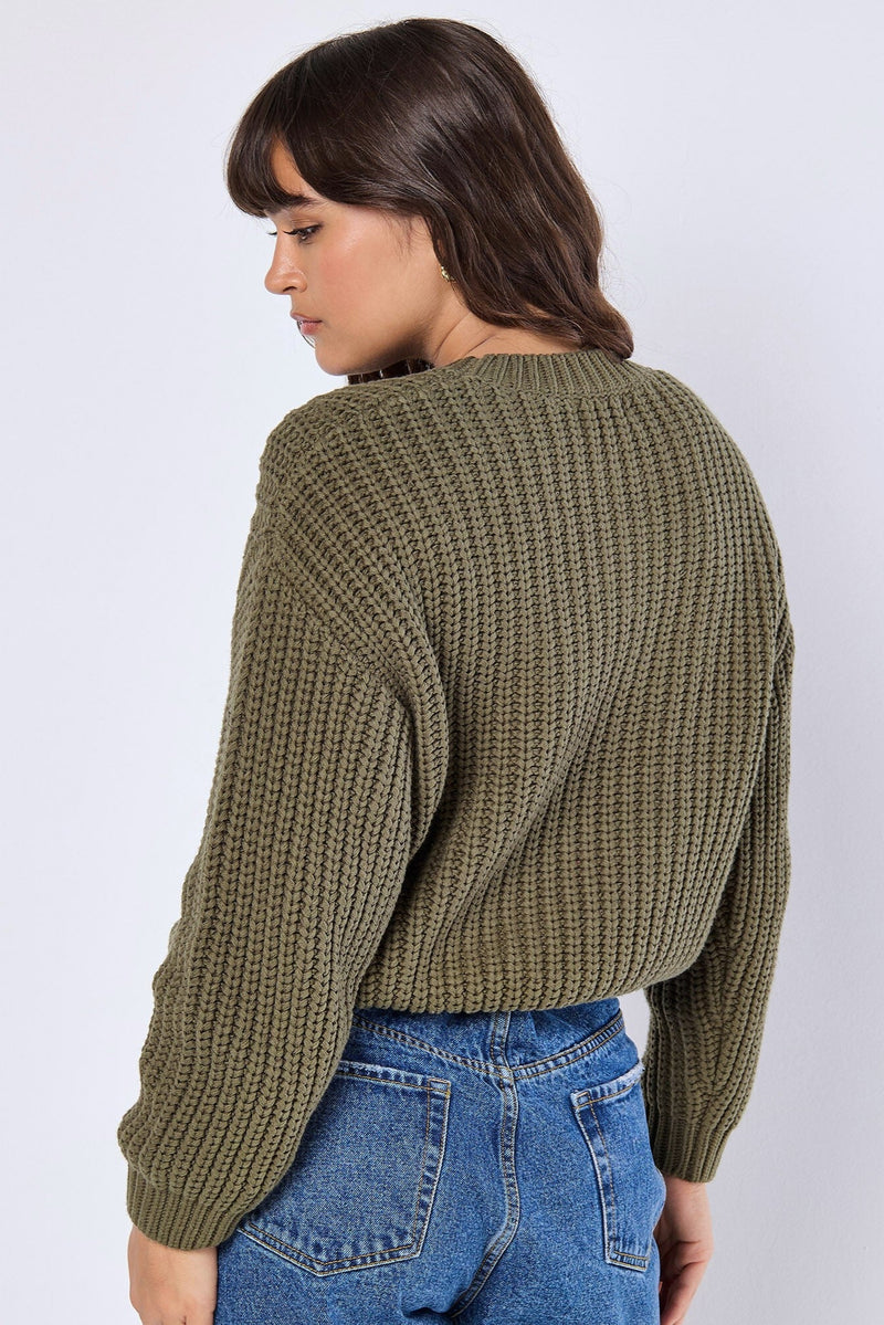 Chunky Cable Knit Sweater