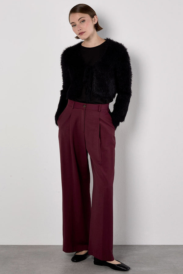 Tailored Wide Leg Trousers