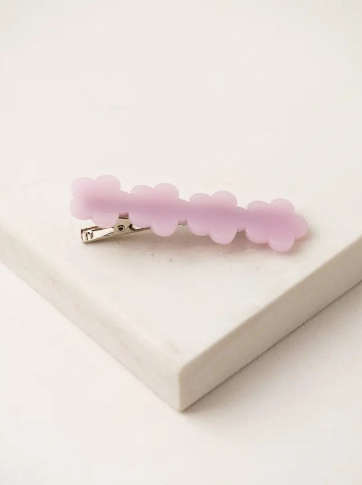 Flower Power Hair Clip - lavender