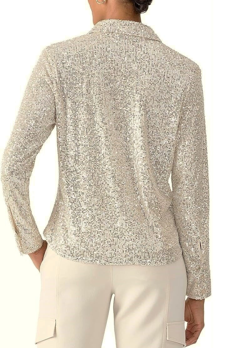 Radiant Sequin Shirt