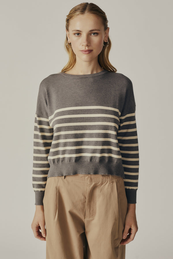 Polly Stripe Sweater