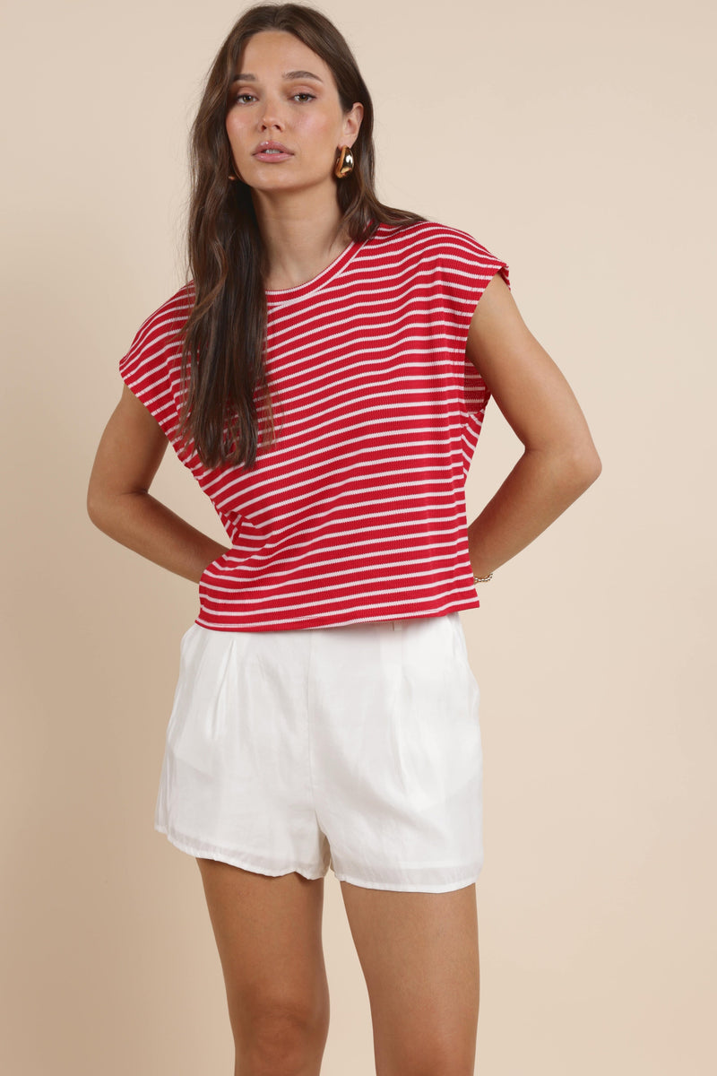 Chase The Sun Striped Top