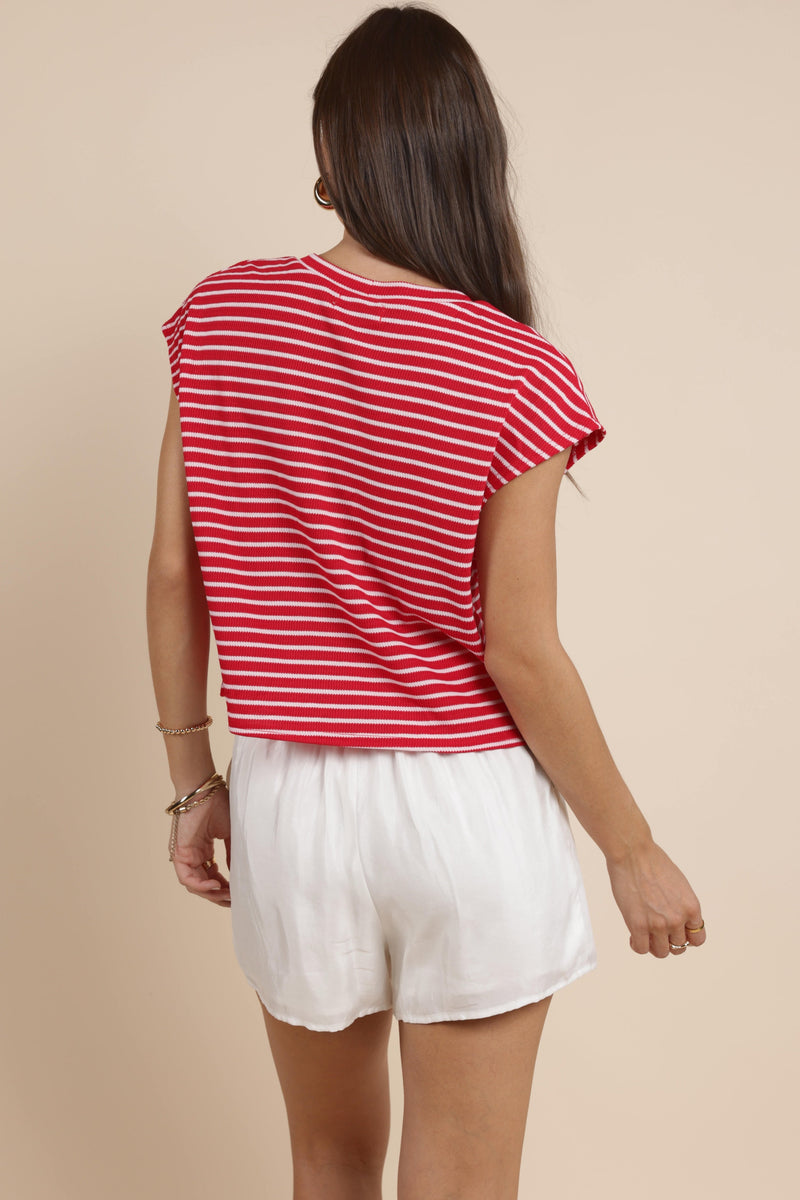 Chase The Sun Striped Top