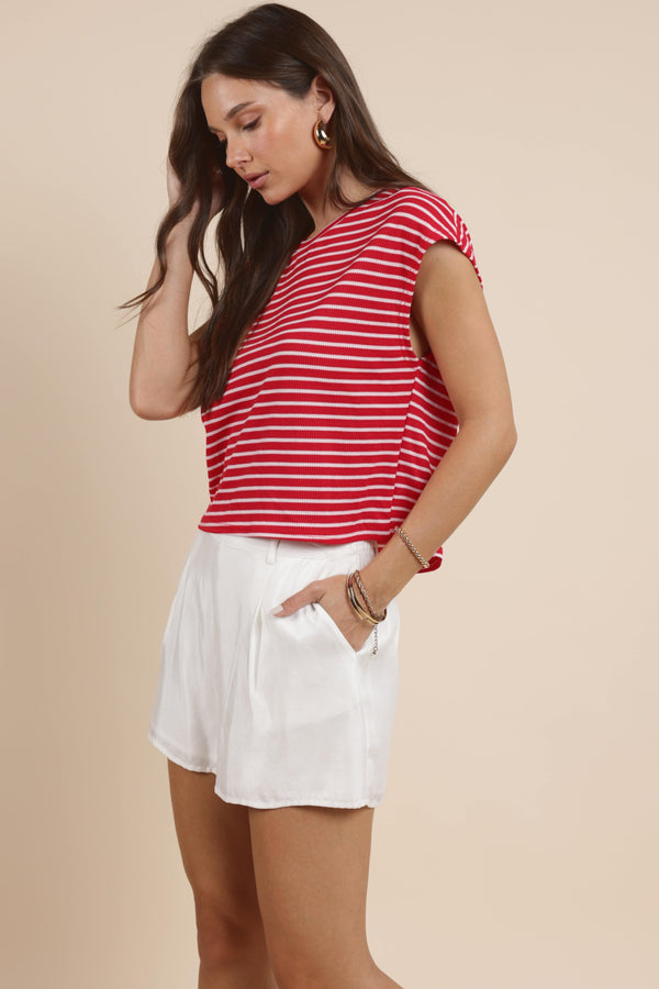 Chase The Sun Striped Top