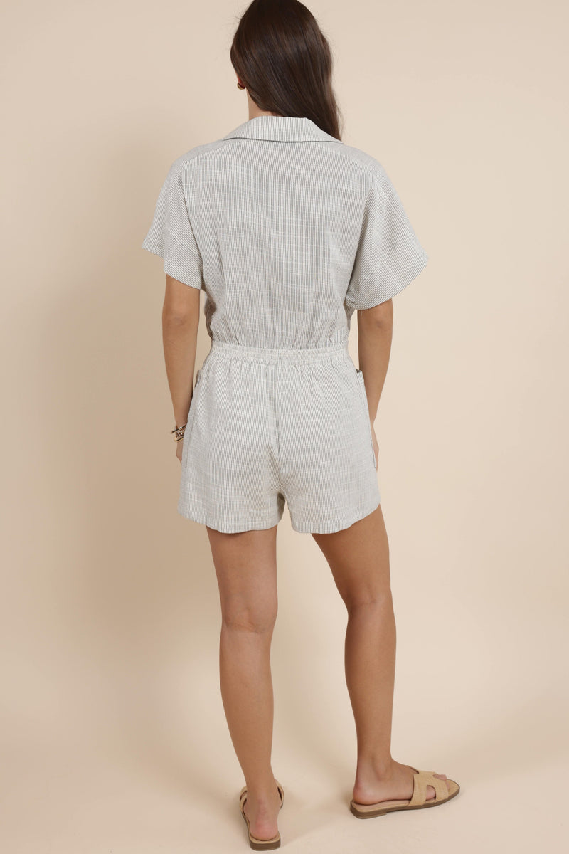 Mojave Buttoned Romper