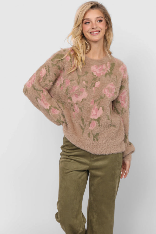 Camila Jacquard Pullover