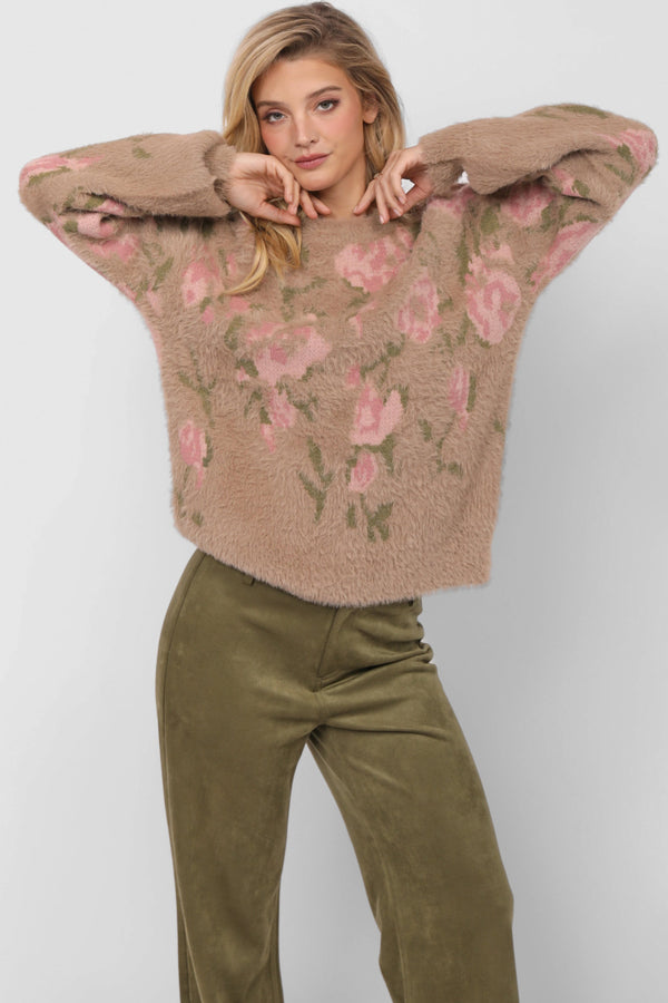 Camila Jacquard Pullover
