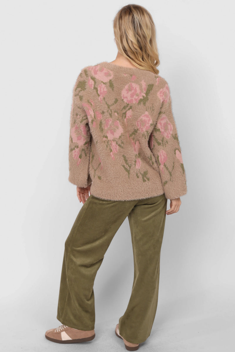 Camila Jacquard Pullover