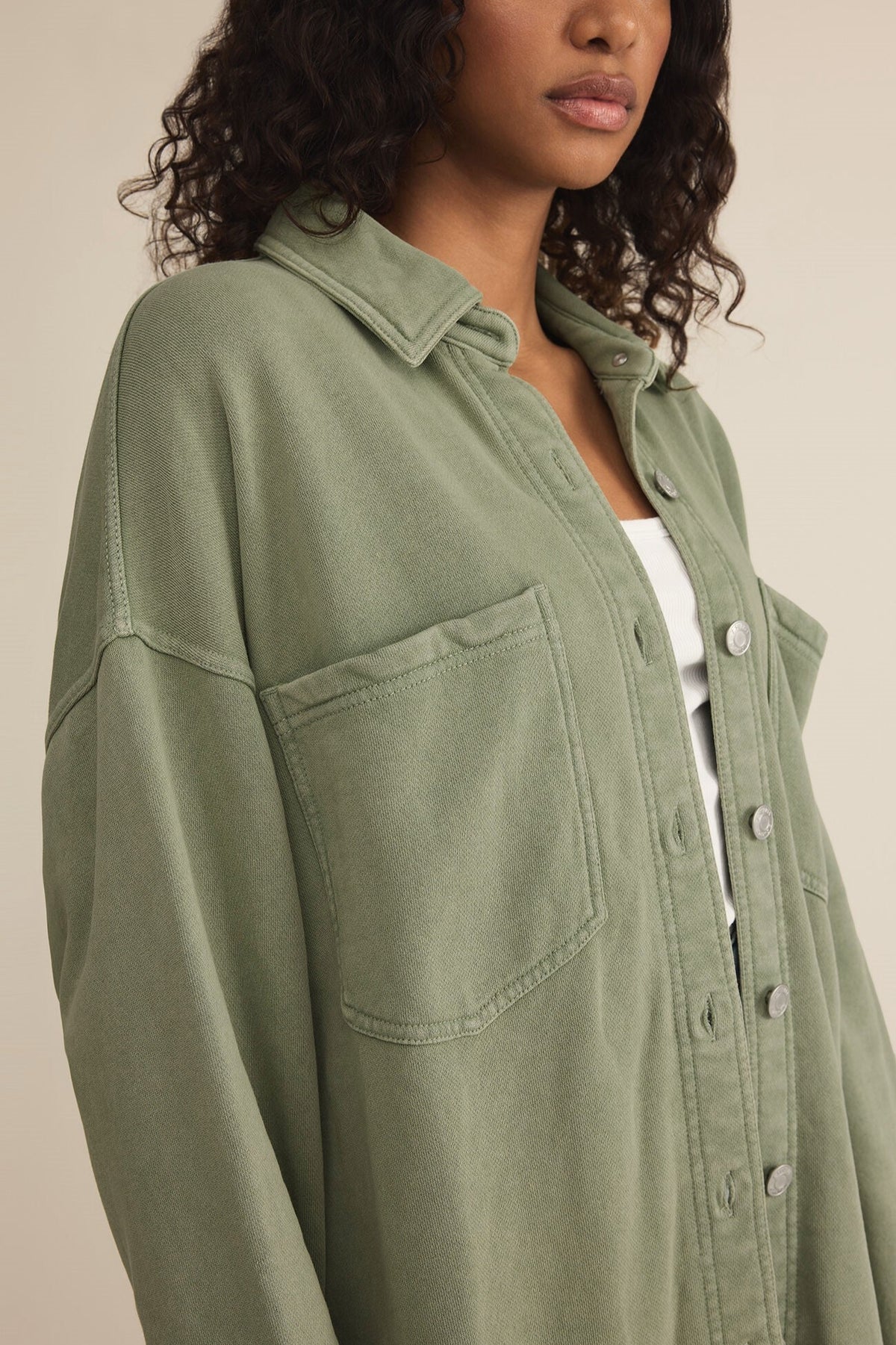 All Day Knit Denim Jacket | Z Supply | Ambiance SF