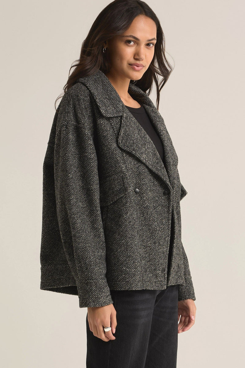 Ari Herringbone Coat