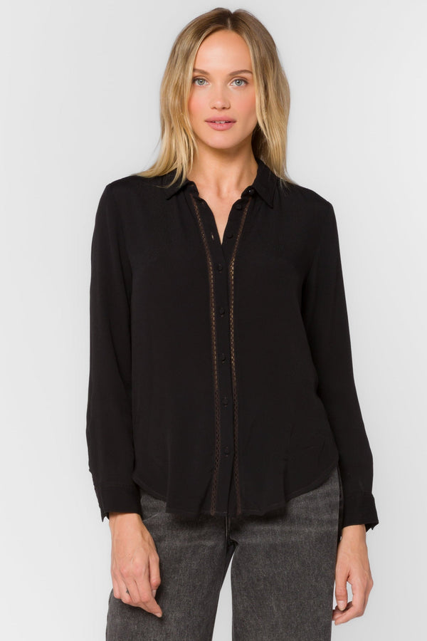 Bally Lace Trim Shirt
