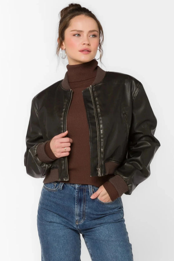 Becca Vegan Leather Jacket