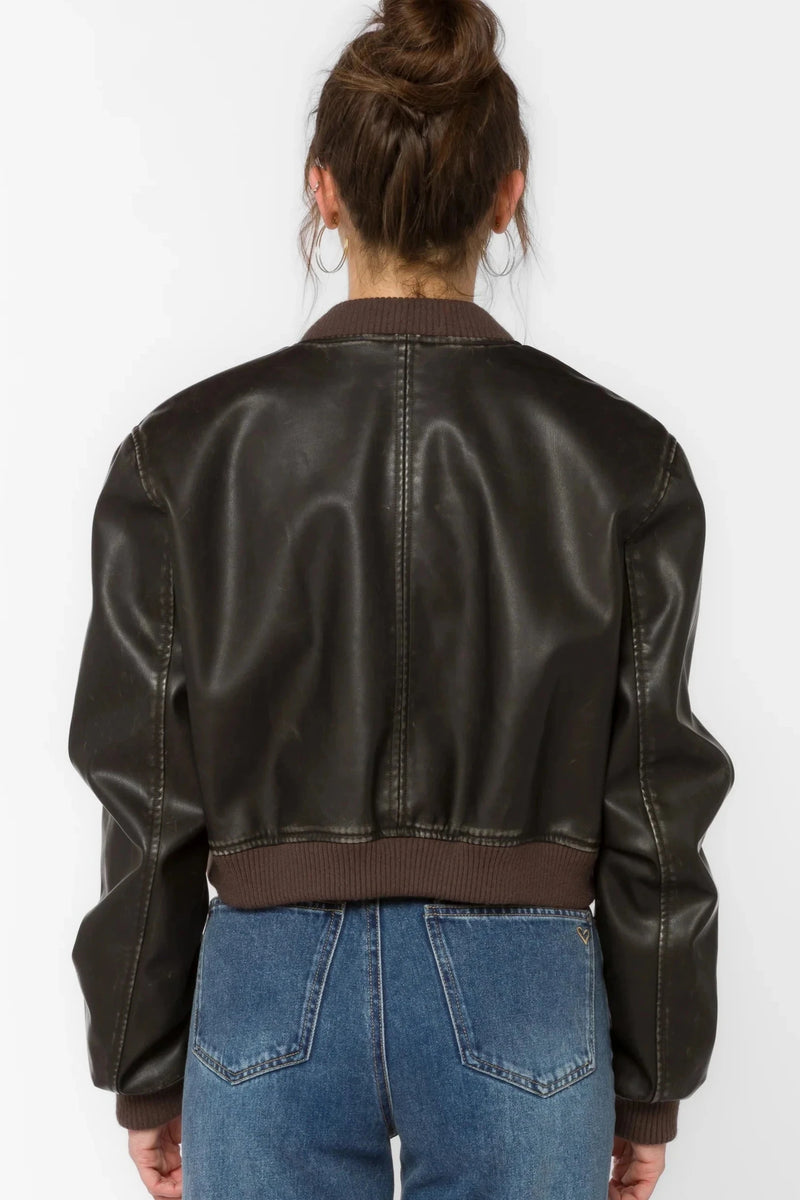 Becca Vegan Leather Jacket