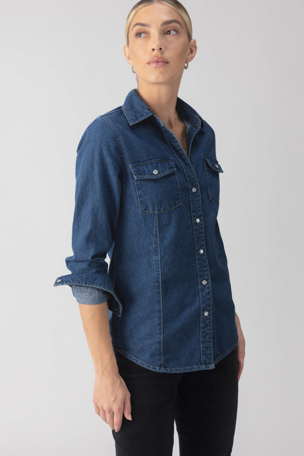 Denim Western Shirt