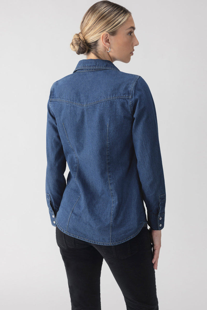 Denim Western Shirt
