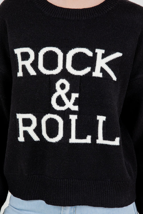 Rock & Roll Pullover Sweater