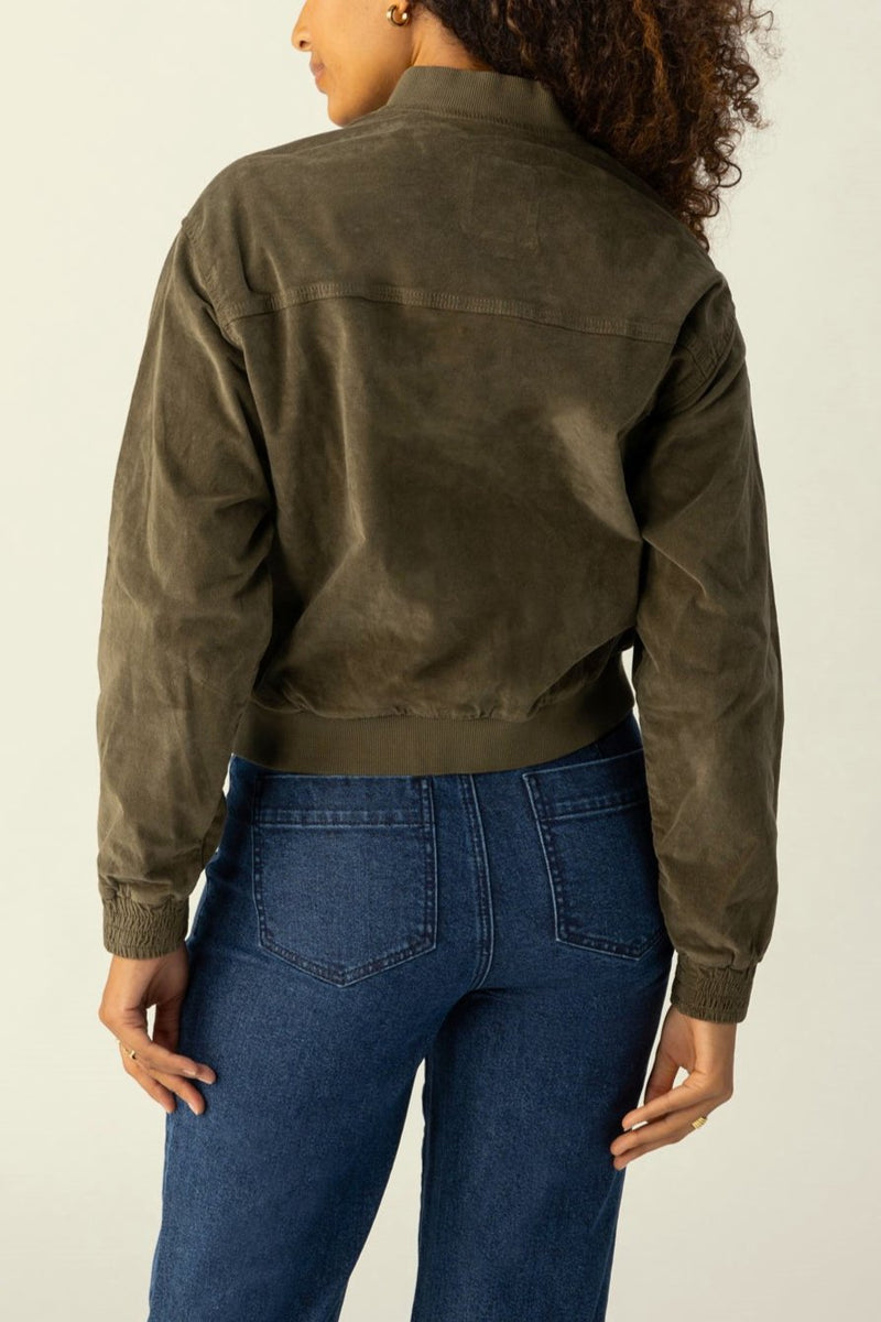 Corduroy Surplus Bomber Jacket