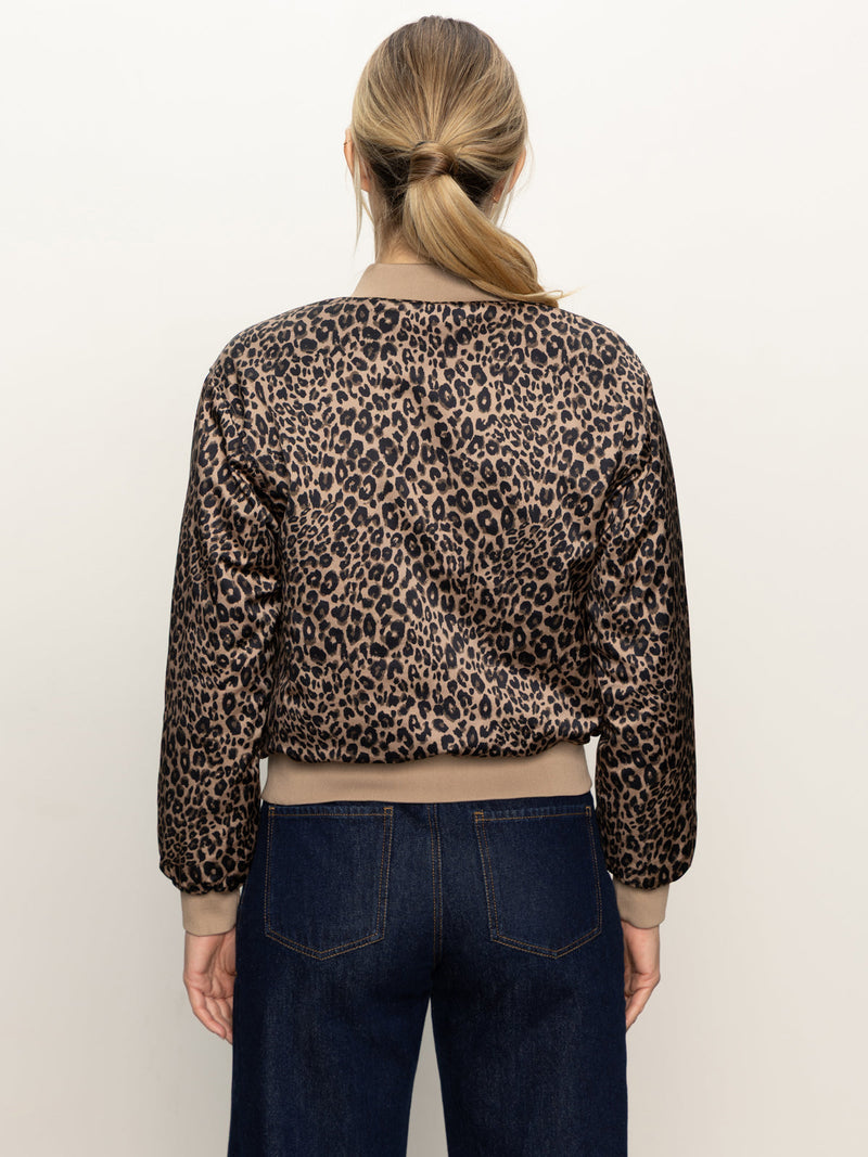 Monroe Sateen Bomber Jacket