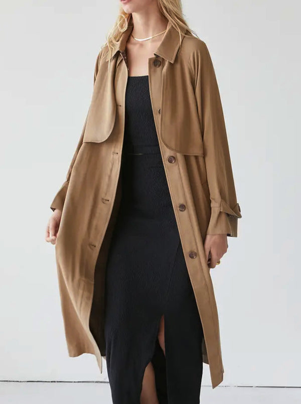 Susie Tencel Trench Coat