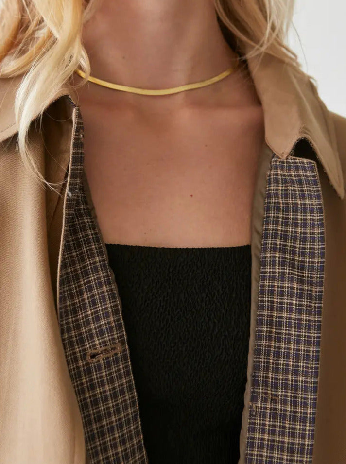 Susie Tencel Trench Coat