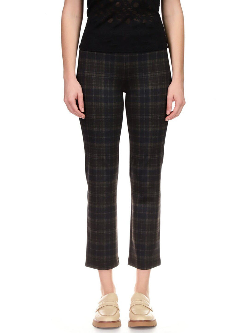 Carnaby Kick Crop | Marion Plaid