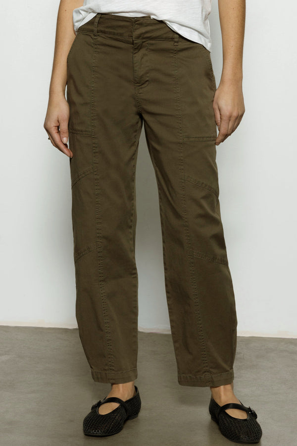 Sahara Tapered Pant - burnt olive