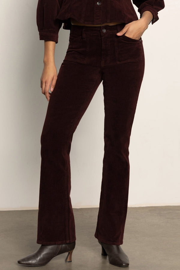 Velveteen Brook Bootcut Pant