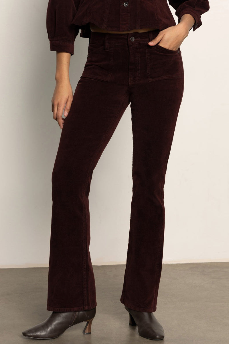Velveteen Brook Bootcut Pant