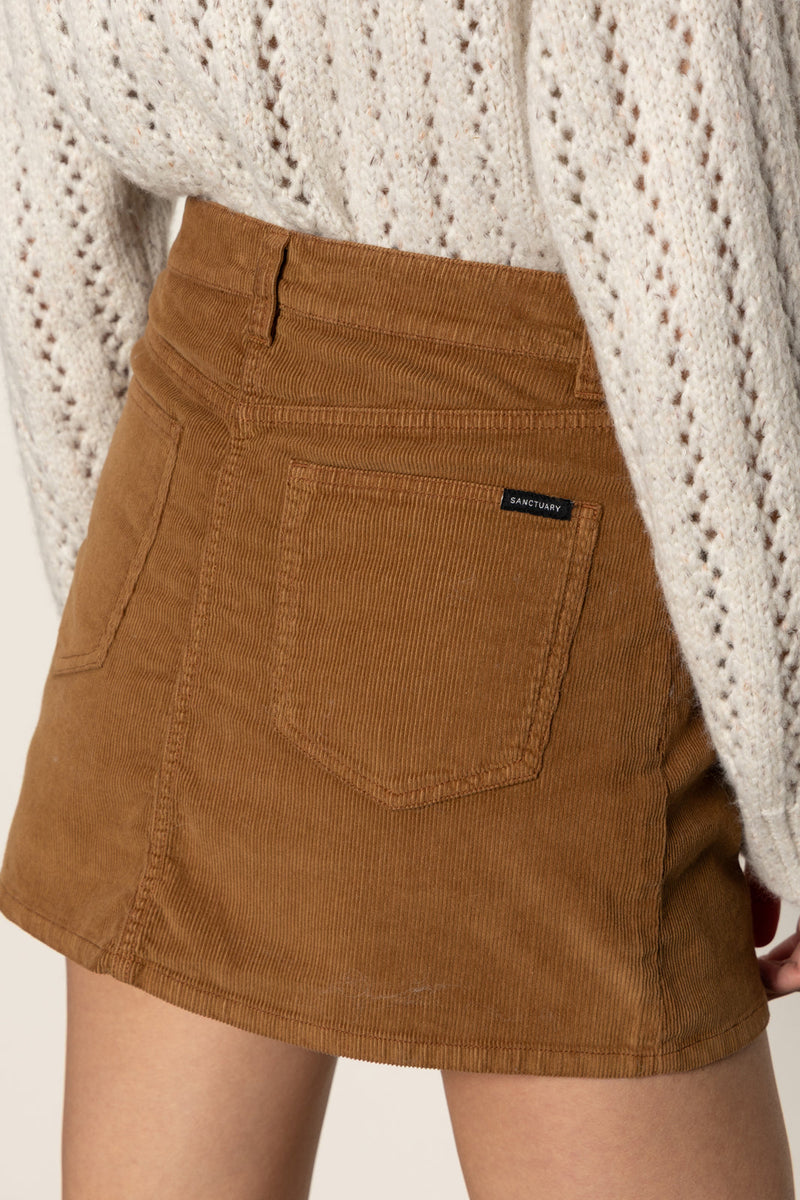 Briar Corduroy Mini Skirt
