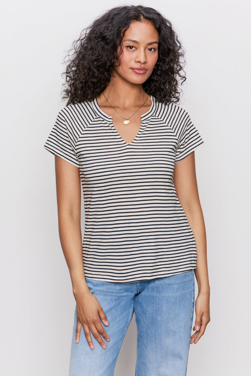 Notch Neck Tee