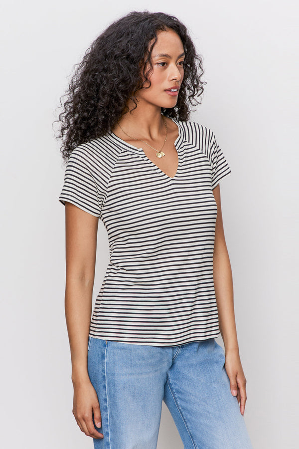 Notch Neck Tee