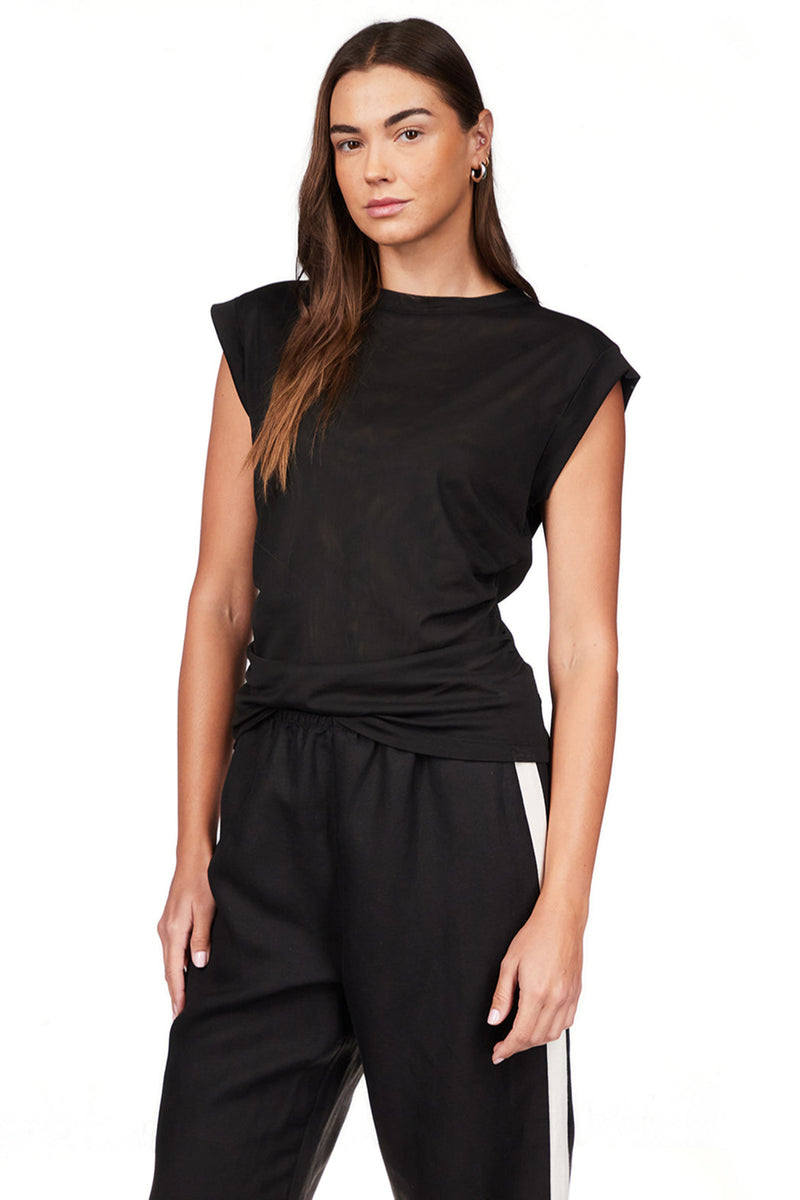 Charisma Dolman Mesh Tee