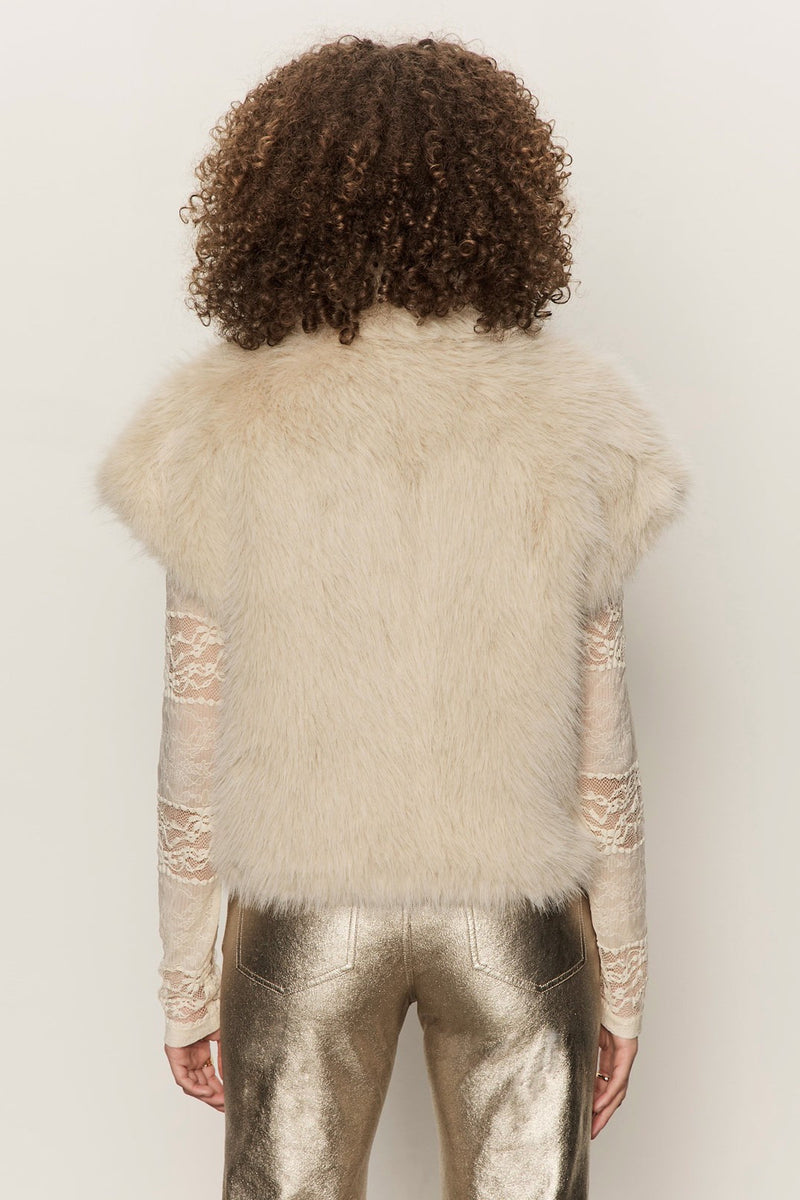 Silky Fur Vest